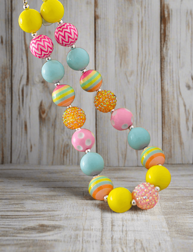 Bubblegum Chunky Necklace's