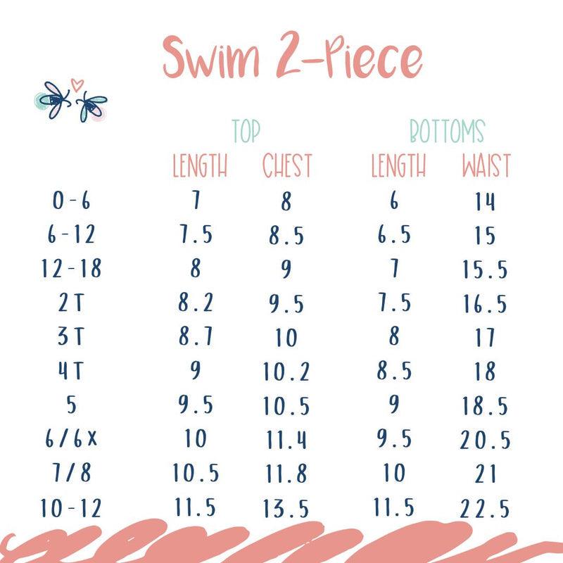 "SWEET LADYBUGS" Two-piece swimsuit