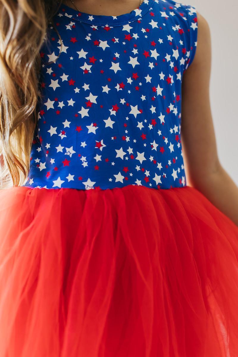 "STAR BRIGHT" Girls Tutu Dress