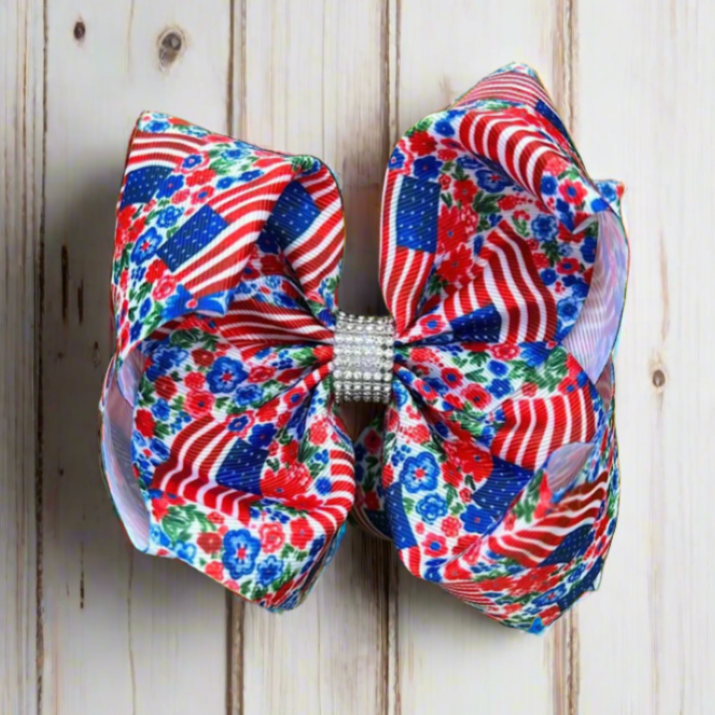 "Deluxe Bow" with Rhinestones.