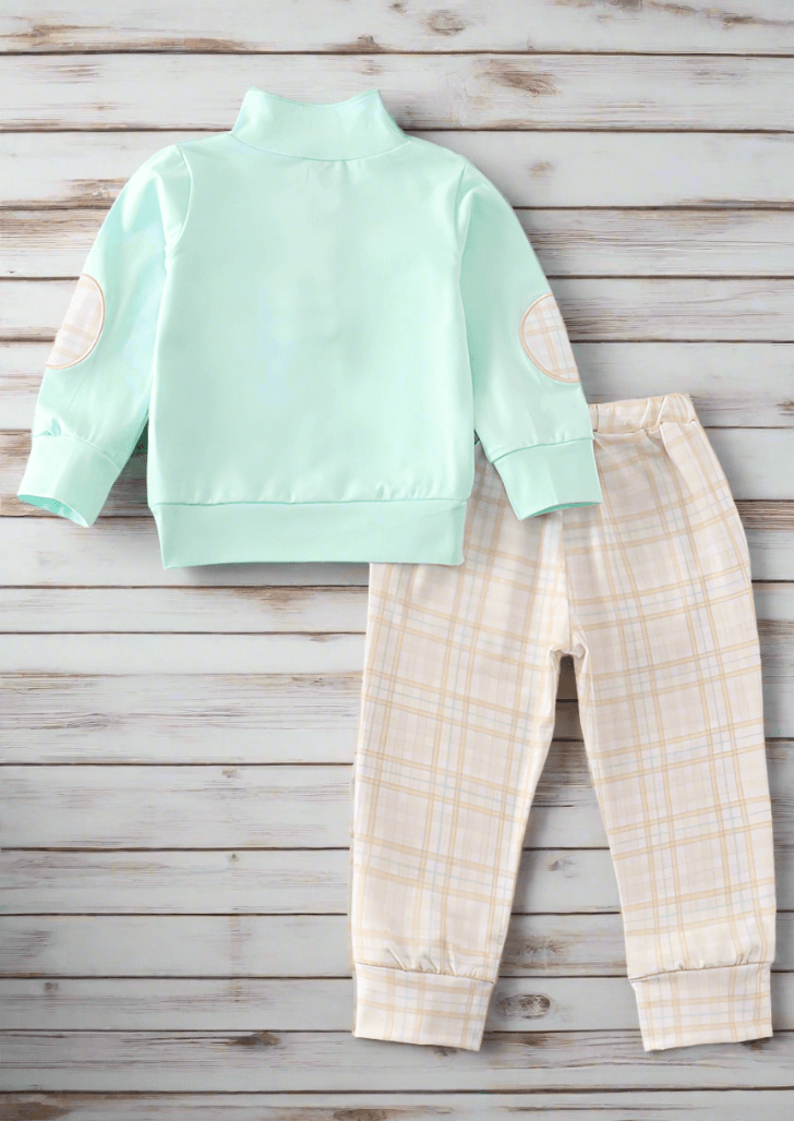 Little Boy's "Pumpkins + Patches" Fall Outfit