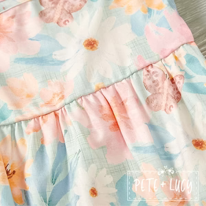 "SUMMERTIME MEADOWS" Infant Romper (New)