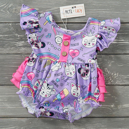 "DREAMLAND DELIGHTS" Romper (New)