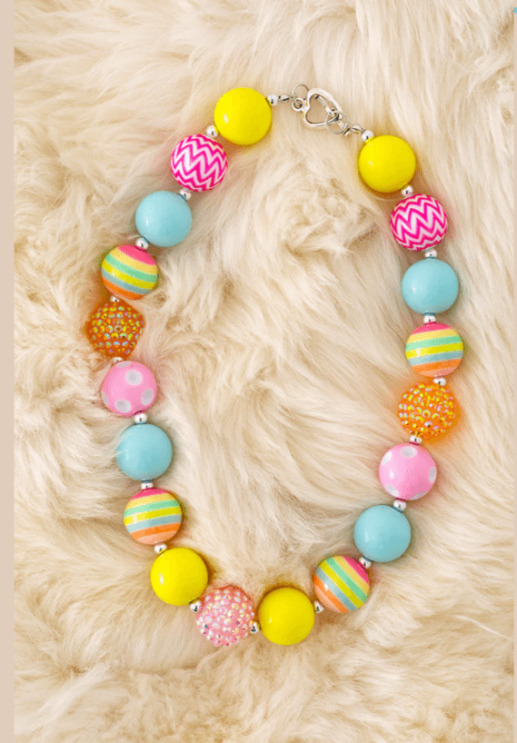 Bubblegum Chunky Necklace's