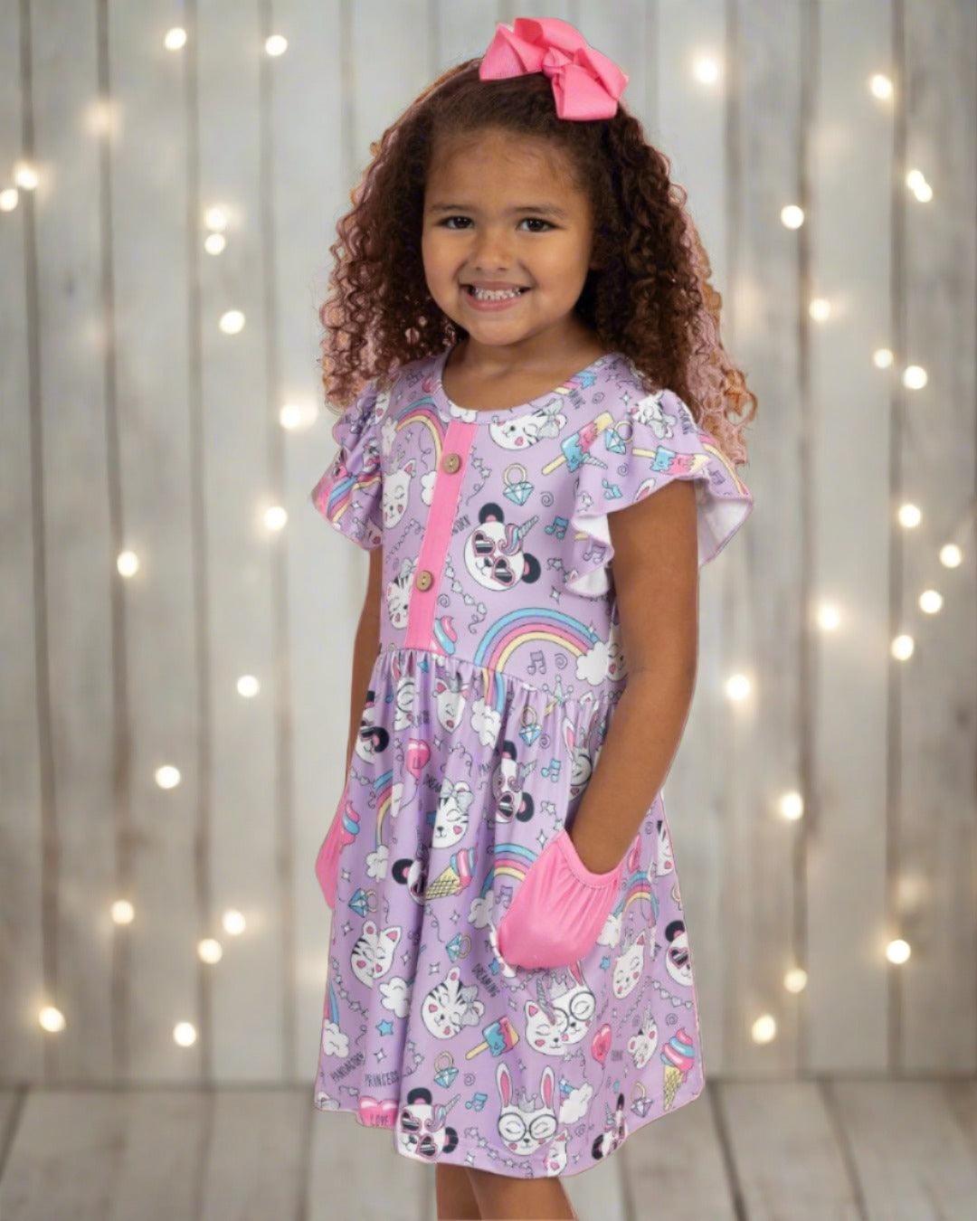 "DREAMLAND DELIGHTS" Twirl Dress (New)