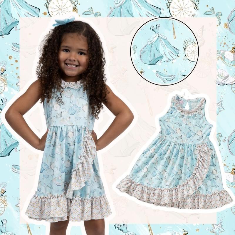 "GLASS SLIPPER" Twirl Dress (New)