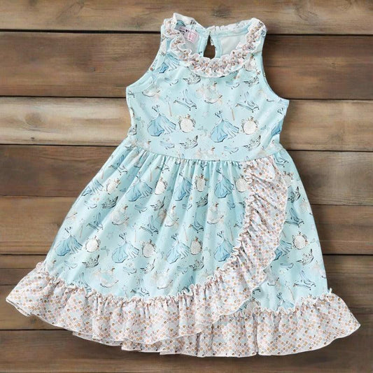 "GLASS SLIPPER" Twirl Dress (New)