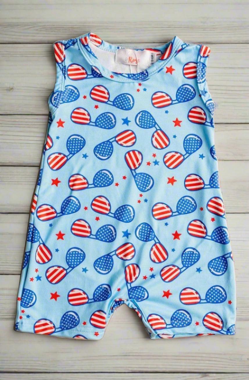 "RAYS FOR DAYS" Boys Shorty One-Piece