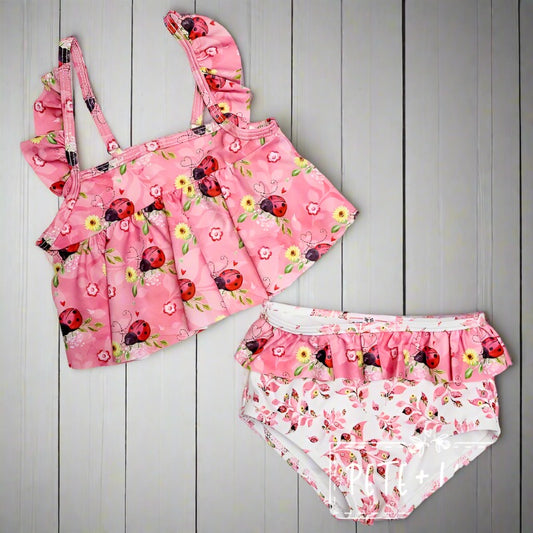 "SWEET LADYBUGS" Two-piece swimsuit