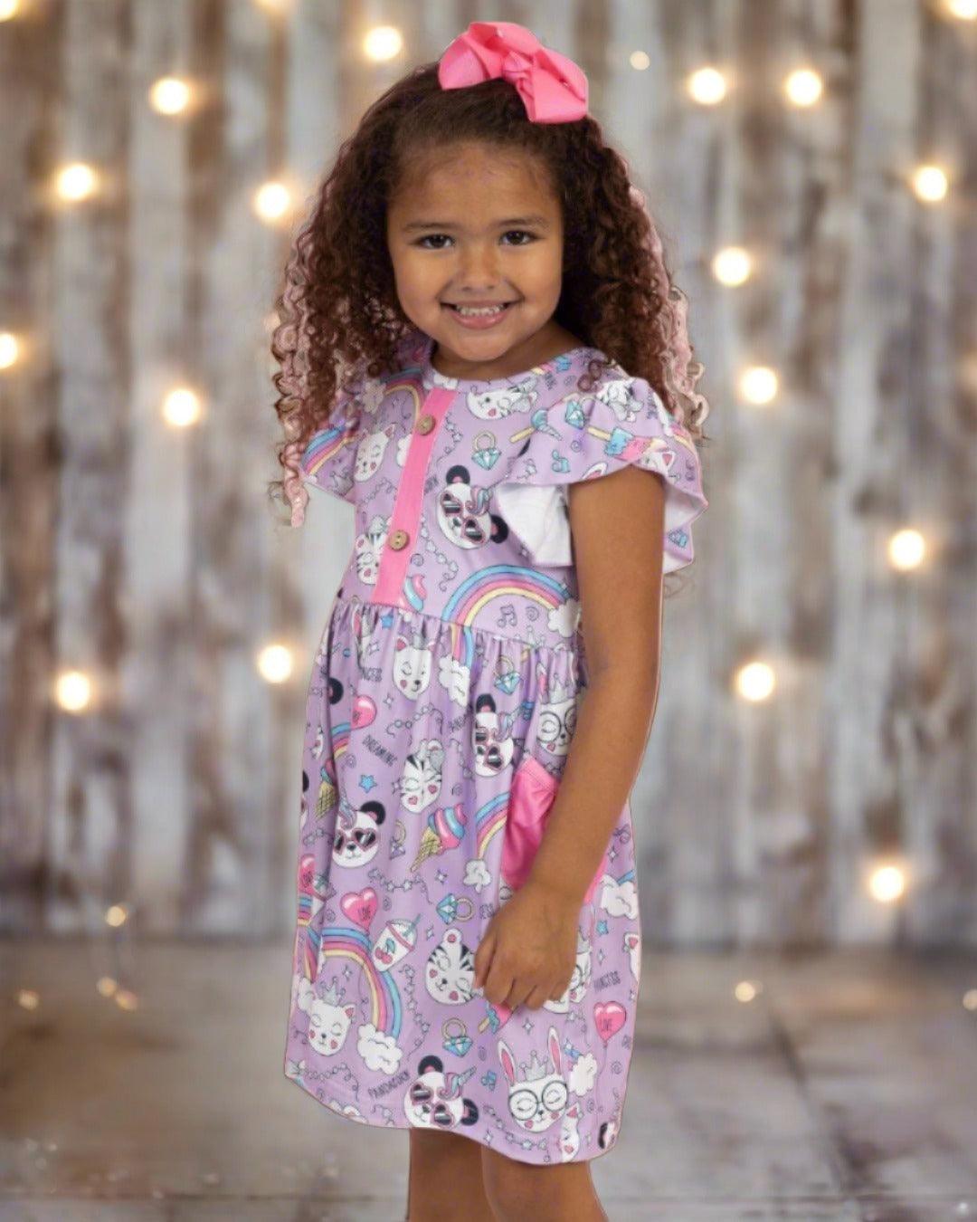 "DREAMLAND DELIGHTS" Twirl Dress (New)